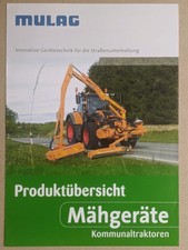 Mulag produktübersicht mähge gebraucht kaufen  Günzburg