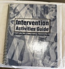 Intervention activities guide for sale  Granbury
