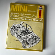 Haynes manual mini for sale  NELSON