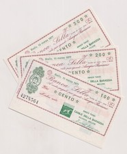 Miniassegni banca sella usato  Milano