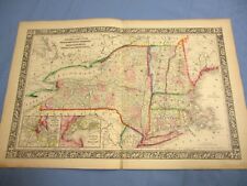 1865 colored map for sale  Saco