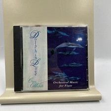 DOLPHIN LOVE by CHRIS MICHELL Orchestral Music For Flute CD 1991 World Disc comprar usado  Enviando para Brazil