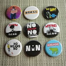 Nomeansno means button gebraucht kaufen  Bremen