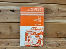 1976 jeep service for sale  Libertyville