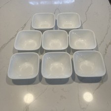 8 TIGELAS DE SOPA DE CEREAIS CORELLE WHITE SCANDIA 6,5” Vitrelle quadrado com nervuras 2 comprar usado 8 TIGELAS DE SOPA DE CEREAIS CORELLE WHITE SCANDIA 6,5” Vitrelle quadrado com nervuras 2 comprar usado  Enviando para Brazil