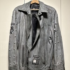 Affliction lederjacke xxl gebraucht kaufen  Flörsheim