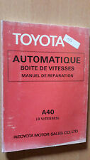 Toyota boite automatique d'occasion  France