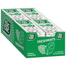 (pacote com 12) Tic Tac Classic Freshmint Breath Mints, doces duros refrescantes, 1 Oz comprar usado  Enviando para Brazil