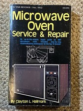 1977 MICROWAVE OVEN SERVICE & REPAIR By Clayton L. Hallmark 1st Edition comprar usado  Enviando para Brazil
