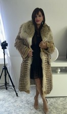 Pelzmantel pelzjacke kojote gebraucht kaufen  Uhingen