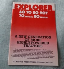 Folleto de línea completa Same Explorer para tractores especiales 60, 70, 80, 90T, 70 y 80 segunda mano  Embacar hacia Mexico