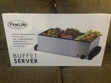 Servidor Buffet Fine Life Nova Caixa Aberta Mantém Alimentos Controle de Temperatura Quente Servindo, usado comprar usado  Enviando para Brazil
