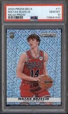 2024-25 Panini Prizm Deca Mojo Prizms #71 Matas Buzelis RC /25 PSA 10 comprar usado  Enviando para Brazil