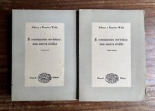 Webb comunismo sovietico usato  Genova