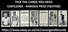 Cartledge famous prize for sale  TAMWORTH