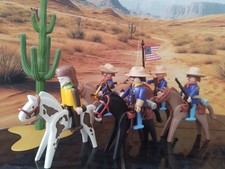 Playmobil western konvolut gebraucht kaufen  München
