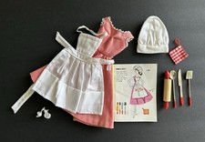 Roupa de churrasco Barbie-Q Barbie vintage 1959-1962 #962 COMPLETA E EXCELENTE comprar usado  Enviando para Brazil