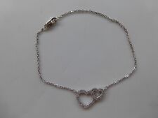 Bracelet fin coeurs d'occasion  Annecy