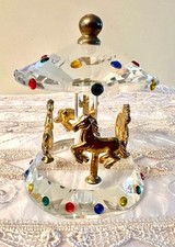 Glass carousel multi for sale  Washingtonville