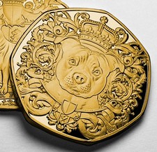 Moeda comemorativa de ouro 24 quilates Staffordshire Bull Terrier. Staffy/filhote/filhote/cão comprar usado Moeda comemorativa de ouro 24 quilates Staffordshire Bull Terrier. Staffy/filhote/filhote/cão comprar usado  Enviando para Brazil