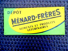 Tôle publicitaire aliments d'occasion  Morteau
