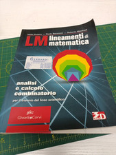 Lm. lineamenti matematica. usato  Morra de Sanctis