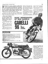1963 garelli 94cc for sale  SIDCUP