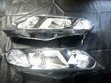PARA 06-11 HONDA CIVIC SEDAN PAR CARCAÇA CROMADA FAROL DE CANTO TRANSPARENTE FAROL comprar usado  Enviando para Brazil