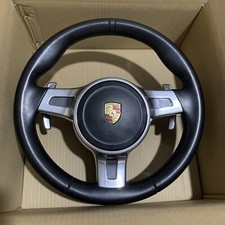 Usado, Volante de couro preto Porsche Sport Design original do fabricante comprar usado  Enviando para Brazil