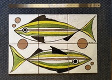 Pannello ceramica 60x40 usato  Vietri sul Mare
