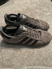 adidas Originals Gazelle Szary/Czarny UK 8 na sprzedaż  Wysyłka do Poland
