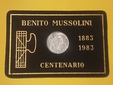 Medaglia moneta mussolini usato  Candelo