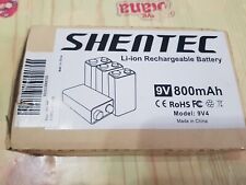 Baterías recargables de iones de litio 9 voltios bloque de 9 V Shentec 800mAh 6F22 segunda mano  Embacar hacia Argentina