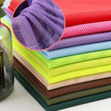 Tecido de malha 155x45cm baixo elástico mosquiteiro faça você mesmo camiseta forro roupas esportivas Reino Unido comprar usado  Enviando para Brazil