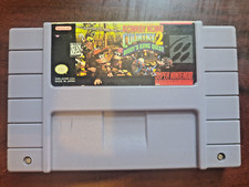 Donkey Kong Country 2 SNES cartucho autêntico somente - Testado e funcionando comprar usado  Enviando para Brazil