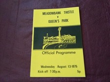 1975 meadowbank thistle for sale  SHEPPERTON