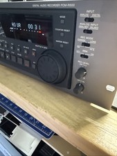 Gravador de fita de áudio digital profissional Sony PCM-R500 com manutenção, baixas horas, usado comprar usado  Enviando para Brazil