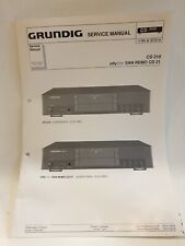 Service manual grundig gebraucht kaufen  Hörstel