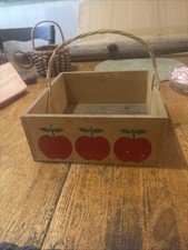 Apple wooden basket for sale  Kingsport