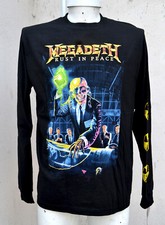 Camisa Megadeth Rust In Peace manga longa merch oficial MXV comprar usado  Enviando para Brazil