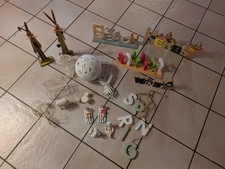 Tischleuchte weiß lochmuster gebraucht kaufen  Kürten