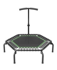 Mini trampolim fitness VEVOR 48" adultos exercício interno rebounder com alça comprar usado  Enviando para Brazil