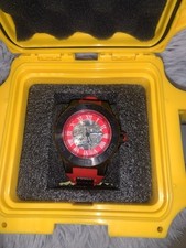 Esqueleto automático 51mm | Preto e vermelho | Numerais de horas romanas | Relógio Invicta PRO DIVER comprar usado  Enviando para Brazil