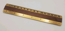 Walnut wood brass for sale  Cedar Grove