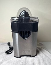 Usado, Espremedor de citrinos Cuisinart CCJ-500 controle de polpa aço inoxidável escovado - Usado comprar usado  Enviando para Brazil