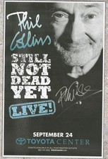 Usado, Pôster de concerto autografado Phil Collins 2019 comprar usado  Enviando para Brazil