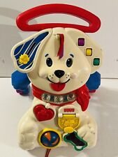 Vintage Fisher Price Musical Filhote de Cachorro Walker Centro de Atividades com Luzes Sons comprar usado  Enviando para Brazil