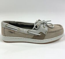 Usado, Sapatos femininos Sperry Top-Sider Coastfish 1 olho 5 M bronzeado claro espuma com memória barco comprar usado  Enviando para Brazil