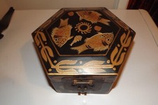 Large hexagonal lidded for sale  HORLEY