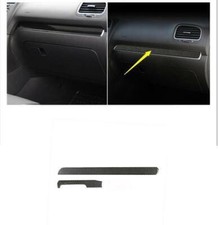 2 peças acabamento de tampa de painel interior de fibra de carbono para Volkswagen Golf 2008-12 comprar usado  Enviando para Brazil